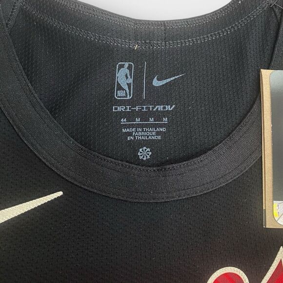 Nike Portland Trailblazers Damian Lillard City Edition Jersey Mens 44 DX8774-010 - Picture 6 of 12